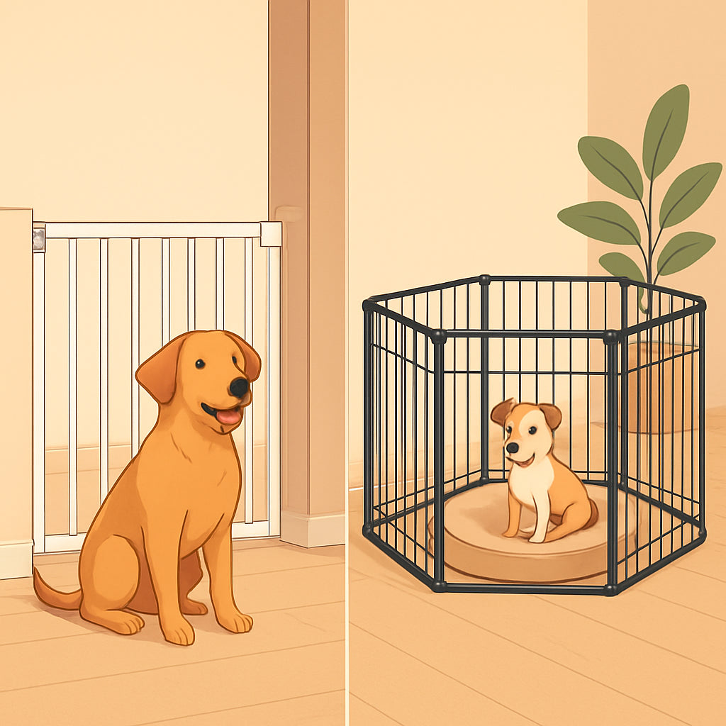 Featured image for Pet Gates vs. Pet Playpen: Which Is Better?