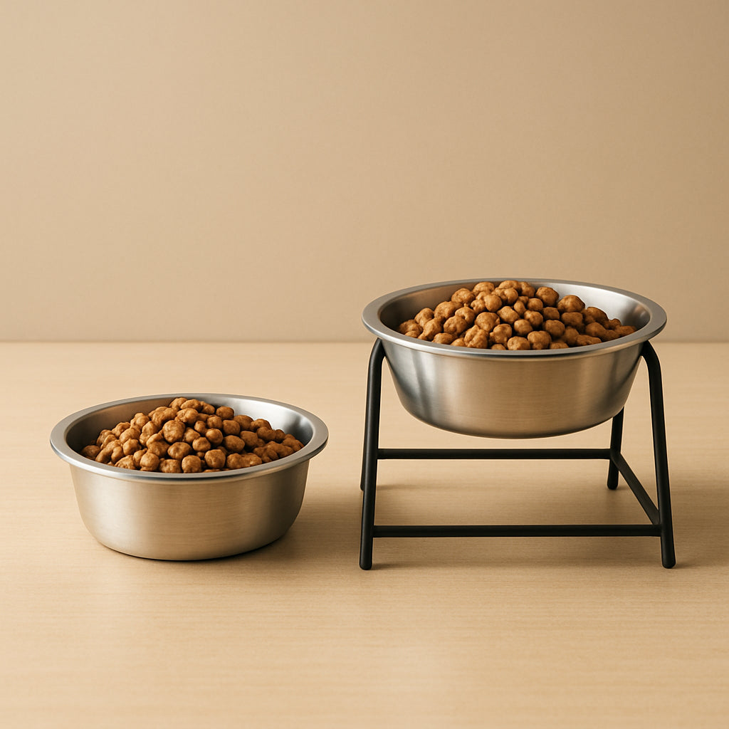 Featured image for Dog Feeder Bowls vs Raised Pet Bowls: Which Wins?