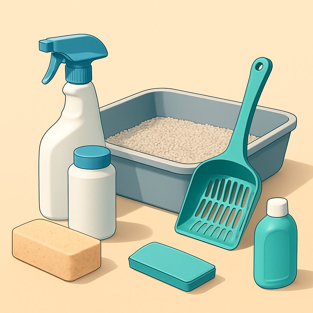 Featured image for Pet Cleaning Supplies vs Litter Box Accessories