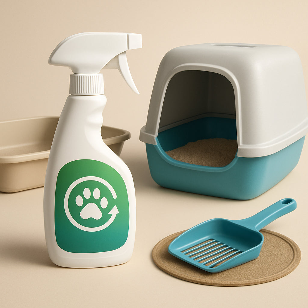 Featured image for Pet Odor Eliminator vs. Litter Box Accessories