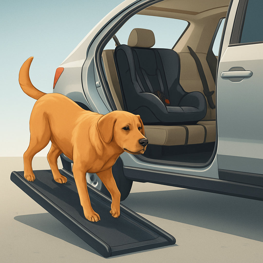 Featured image for Dog Ramp vs Dog Car Seat: Which Is Better?