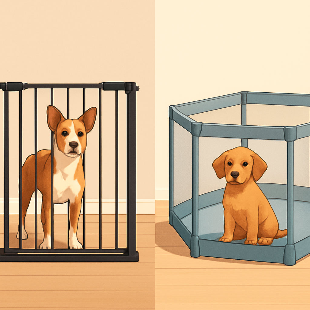 Featured image for Dog Gates Pens vs Pet Playpen: Best Choice?