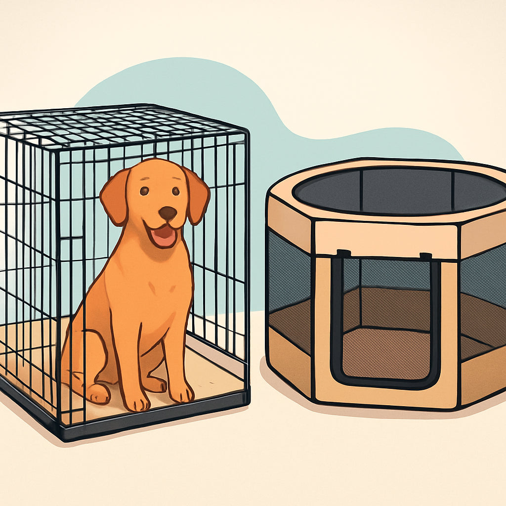 Featured image for Dog Crates vs. Pet Playpen: Which Is Best?