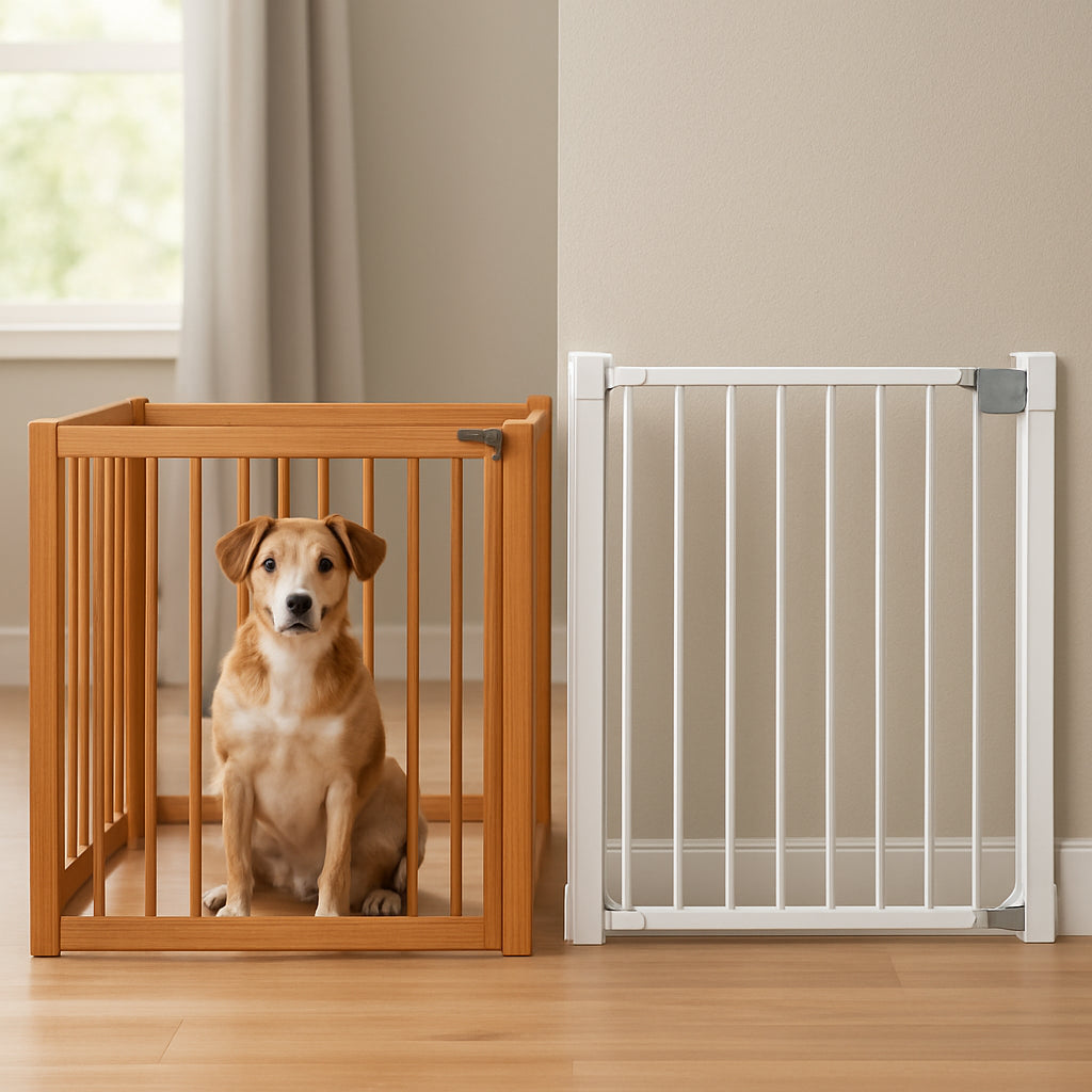 Featured image for Dog Gates Pens vs Pet Gates: Pro Comparison