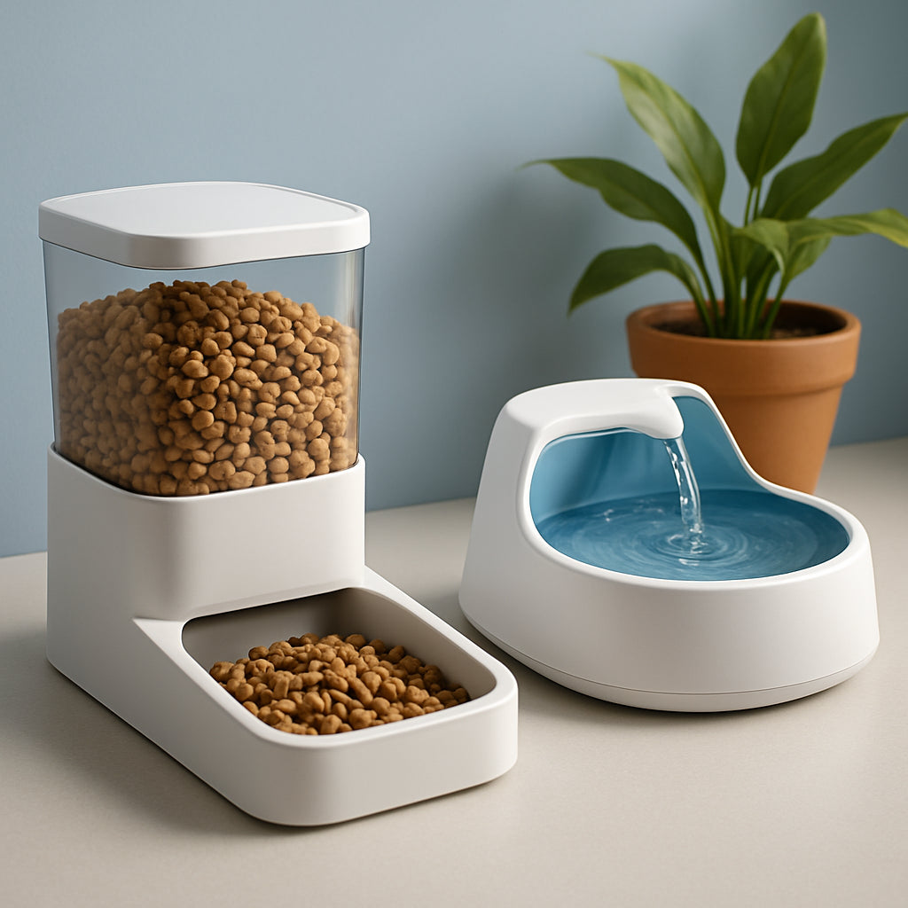 Featured image for Pet Feeders Fountains vs Pet Water Fountains