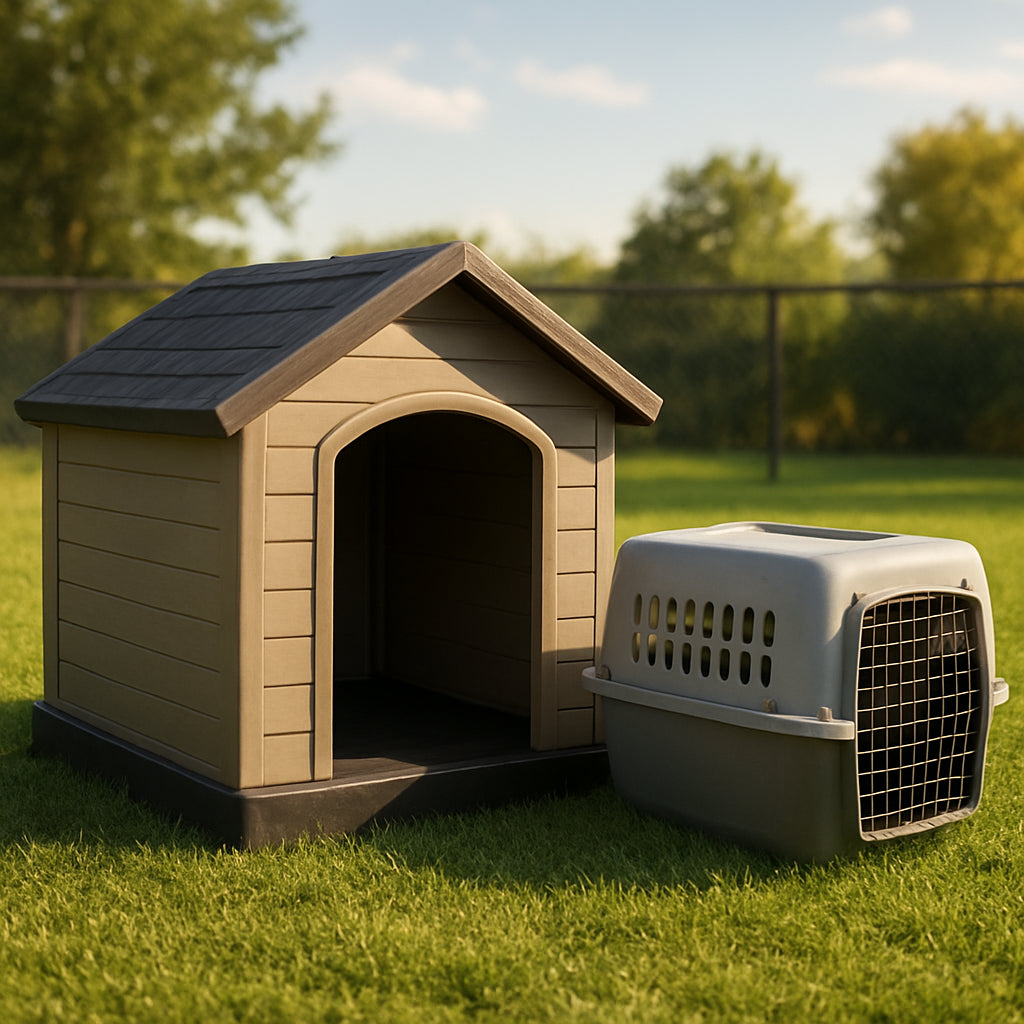 Featured image for Outdoor Dog Kennel vs. Pet Crate Kennels