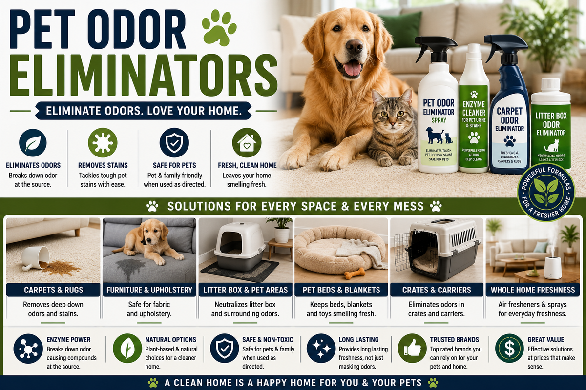 Featured image for 15 Ways to Keep Your Home Fresh with a Pet Odor Eliminator