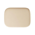 PETLIBRO Cat Food Mat, Silicone Dog Food Mat for Feeder & Fountain, Waterproof Pet Bowl Mat with Raised Edge Spill Protection, Non-Slip Feeding Mat for Cats & Dogs, 22'' x 16.5'', Ivory