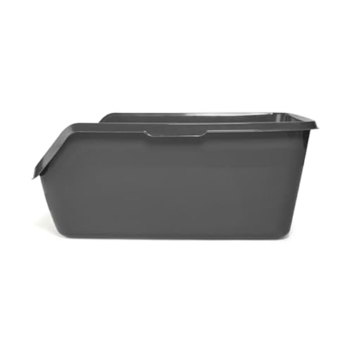 So Phresh by Petco Scatter Shield High-Back Litter Box Charcoal X-Large 24" L X 18" W X 10" H