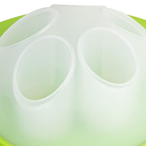 Franklin Pet Supply Co. Interactive Cat Digging Slow Feeder Bowl - Toy Bowl for Treats + Food - Scratching Feeder - Interactive for Cats + Kittens