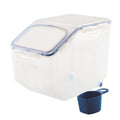 Lock & Lock Bulk Storage Bins Food Storage Container with Wheels (50.72-Cup)