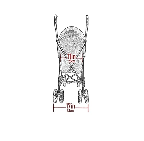 Pet Gear Travel Lite Plus Stroller, Compact, Easy Fold, No Assembly Required, Large Wheels for Cats and Dogs up to 15 pounds, Midnight Black