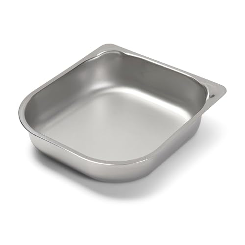 Closer Pets C200 2 Meal Timer-Controlled Automatic Pet Feeder - for Cats and Small Dogs, Wet or Dry Food, Stainless Steel Bowl Inserts and Ice Pack, up to 14 oz Each, White