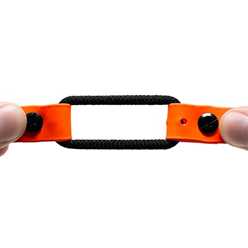 Educator 3/4-Inch Quick Snap Biothane Bungee Dog Training Collar Strap – Fits ET-300, ET-400, ME-300, EZ-900, PE-900 & PG-300 Receivers Only – 5"–22.5" Neck Sizes, Orange