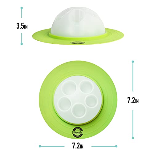 Franklin Pet Supply Co. Interactive Cat Digging Slow Feeder Bowl - Toy Bowl for Treats + Food - Scratching Feeder - Interactive for Cats + Kittens