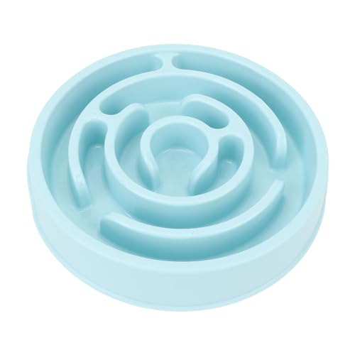 Pet Slow Feeder Bowl Round Cervical e Dog Cat Food Bowls for Medium Dogs Cats Multipurpose Slow Feeder for Digestion IChoking Design