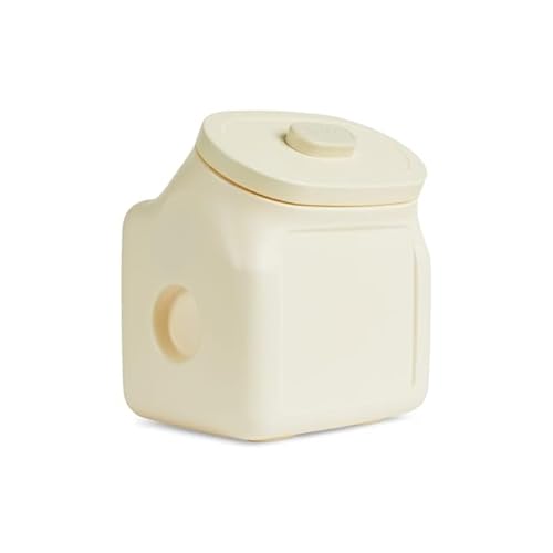 Reddy by Petco White Airtight Food Storage Container for Dogs Medium 25 lbs.