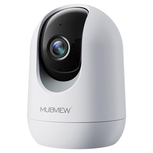 Indoor Security Camera 2K, Pet Camera with Phone App, WiFi Cameras for Home Security Camera for Dog/ Baby Monitor/Elder Pan Tilt, 5/2.4GHz, 24/7, 2-Way Talk, Human Detection, Motion Tracking, Cloud
