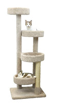 New Cat Condos Cat Tree, Beige