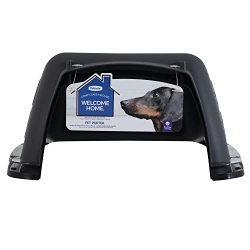 Petmate Pet Porter Dog Kennel 24", Dark Gray & Black, for Pets 15-20lbs