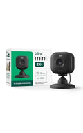Blink Mini 2K+ (newest model) – Plug-in Home & Pet Indoor Security Camera with 2K video resolution, night vision, enhanced audio, motion detection – 1 camera (Black)