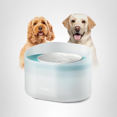 PETLIBRO 2.1Gal/8L Dog Water Fountain for Large Dog, Anti-Splash Dog Water Bowl Dispenser, Super Quiet Pet Water Fountain, 5 Layer Filtration Water Dispenser for Large Dogs Cats and Multi-Pet Homes