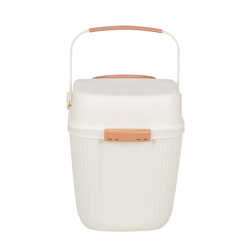 Harry Barker Lightweight Airtight Pet Food Storage Container, Eco-Friendly Recycled Plastic with Easy-Access Lid, Holds up to 25 lb Dry Dog or Cat Food