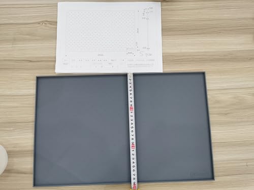 PetHappily Dog Food Mat - Raised Edges Dogs Mat for Food and Water Prevent Spill, Waterproof Cat Food Mats Protect Floors, Easy Clean Dog Bowl Mats for Food and Water, Silicone Pet Feeding Placemats