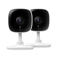 Tapo 2K Indoor Wired Security Camera - Works as a Baby Monitor & Pet Camera, Person/Motion/Baby Cry Detection, 2-Way Audio, Siren, Subscription-Free Local Storage or Optional Cloud, C110P2 (2-Pack)