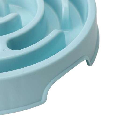 Pet Slow Feeder Bowl Round Cervical e Dog Cat Food Bowls for Medium Dogs Cats Multipurpose Slow Feeder for Digestion IChoking Design