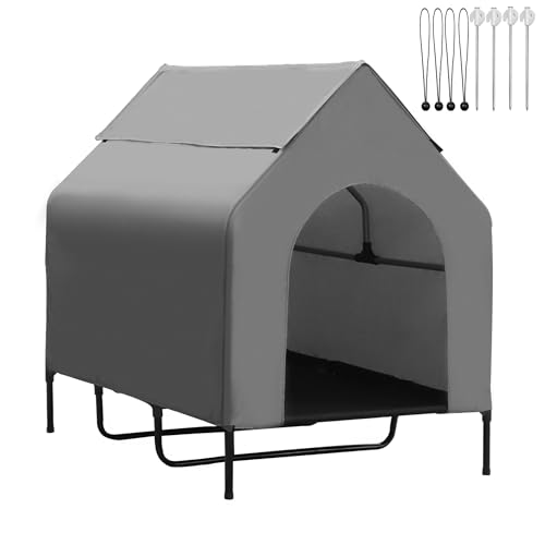 Fantrek XL Dog House Outdoor for Extra Large Dog 49" Elevated Dog House