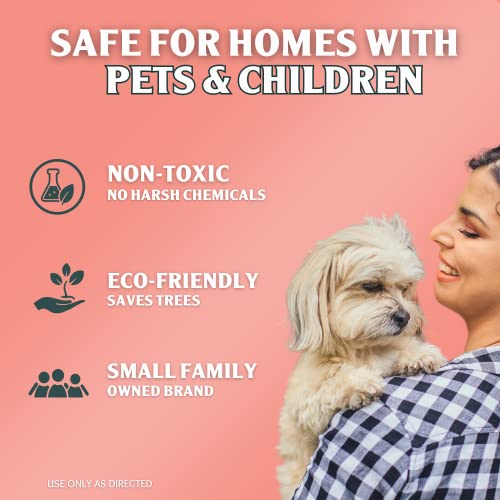 Sprinkle & Sweep: Pet Mess & Odor Cleanup - 15oz Bag - Dog Accident & Mess Clumping Powder, Remove Pee-Poop-Vomit from Hard Surfaces, Ultra-Absorbent