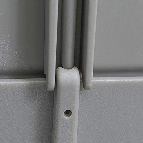 Petmate Husky Dog House for Dogs Up to 90 Pounds, Grey, Made in USA