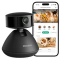 PETLIBRO AI Pet Camera Indoor with Phone App, 360° Auto Tracking Dog Camera Multi-Pet Recognition & AI Day Summary, 1080p Cat Camera Night Vision, 2-Way Talk WiFi Cam Pet with 2.4G/5G