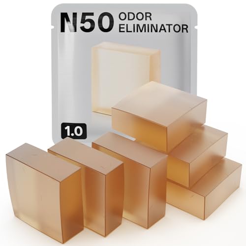 waatoos 6 pack N50 Odor Eliminator 1.0, deodorizer control cat litter box