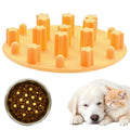Slow Feeder Insert for Cat Dog Bowls, Anti-Choking Silicone with Strong Suction Cups, Fits Most Cat Bowls, Ideal for Puppy Small Medium Breeds