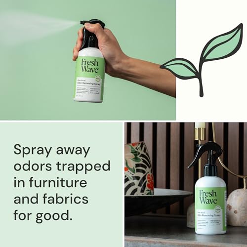Fresh Wave Original Scent Odor Removing Spray, 8 fl. oz. | Pack of 2 | Odor Absorber for Home, Furniture, Fabrics & Trash | Safer Odor Relief