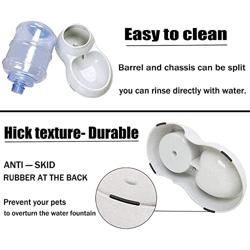 Dog Water Bowl Dispenser,3 Gallon/ 11L Pet Water Dispenser Station for Large Dogs and Cats,Gravity Automatic Feeder,Large Size Dog Drinking Fountain