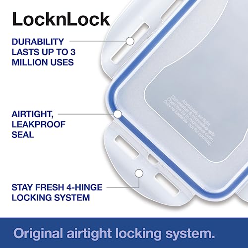 Lock & Lock Bulk Storage Bins Food Storage Container with Wheels (50.72-Cup)