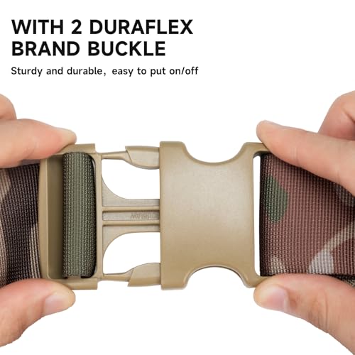 EXCELLENT ELITE SPANKER Tactical Dog Harness Military Patrol Harness No-Pull Service Dog Vest Military Dog Vest Adjustable Training Working Dog Vest with Handle for Medium Large Dogs(MCP-L)