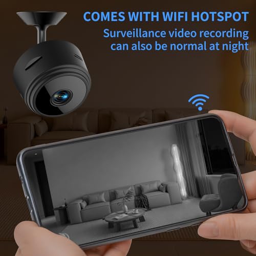 Honey Tour Indoor Pet Security Camera with App Control, Small Wireless WiFi HD 1080P Camera for Home Use, Cat, Dog
