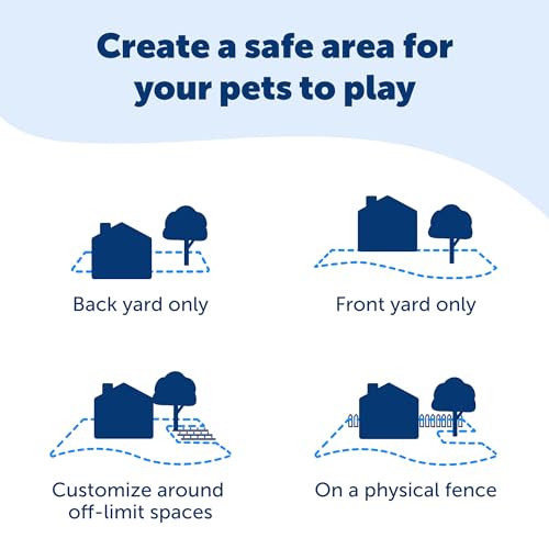 PetSafe Ultralight Pet Fence Receiver Collar for Dogs and Cats Over 8 lb. - Waterproof with Tone and Static Correction - Electric Dog Collar - from the Parent Company of Invisible Fence Brand
