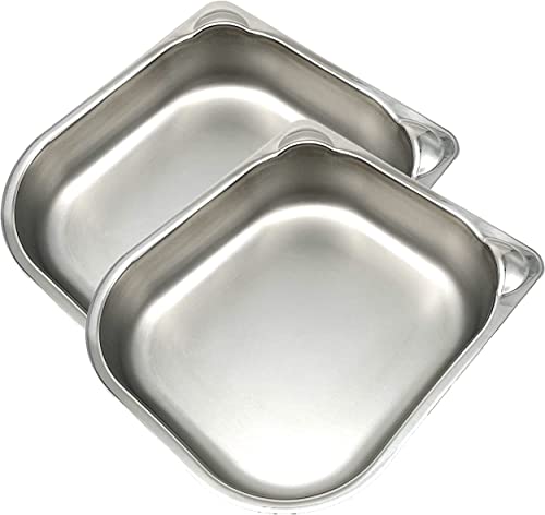 Closer Pets C200 2 Meal Timer-Controlled Automatic Pet Feeder - for Cats and Small Dogs, Wet or Dry Food, Stainless Steel Bowl Inserts and Ice Pack, up to 14 oz Each, White
