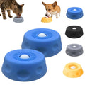 Dog Lick Bowl with Ball,Lick Ball Bowl for Dogs,Dog Licking Bowl with Rolling Ball,Slow Feeder Ball Bowl to Slow Pet Eating,Rolling Ball Dog Bowl Give Pet More Time to Enjoy Eating. (Blue-2pcs)