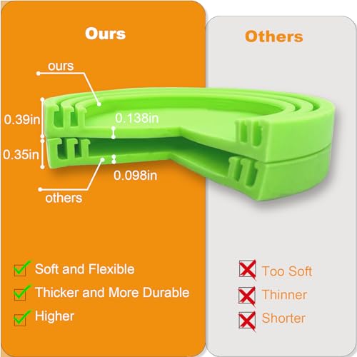 Yobbai 6 packs Pet Food Can Lids, Food Safe BPA-Free & Dishwasher Safe, Can Covers Most Standard Size Dog and Cat Can Tops