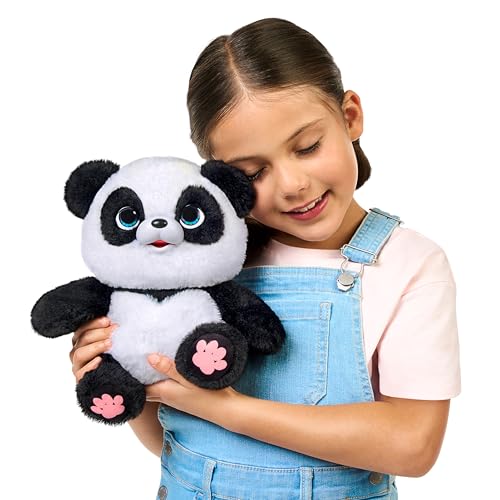 Little Live Pets My Baby Panda ChuChu Plush - Interactive Sounds, Feeding, Potty Dance - Ages 4+