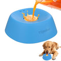Yipetor Slow Feeder Dog Bowls for Liquid Treat, 【Enrichment Ball-Roll】 Bone Broth Dog Lick Bowl, 3/4 Cup Yogurt Pup Lick Toy for Large Medium Small Breeds Dietary Supplement/Post-op Nutrition