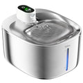 Cat Water Fountain Stainless Steel, 138fl.oz / 4.1L Cat Fountain, Pet Water Dispenser Cordless for Cats & Dogs Indoor