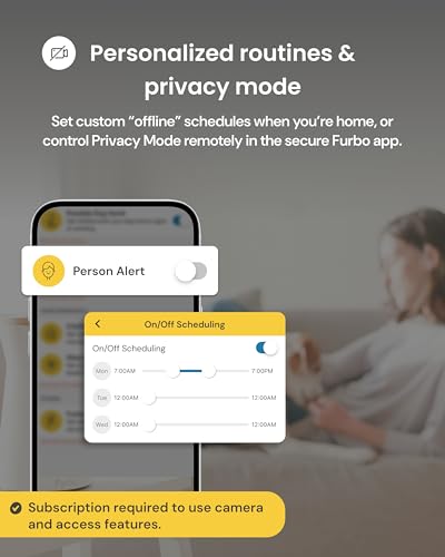Furbo Mini 360° [Subscription Required] New 2K QHD Pet Camera - Unlock w/Paid Plan: Dog & Cat Safety Alerts, Rotating Treat Toss, 2-Way Speaker (Low Risk, 3mo Min. Cancel Anytime)