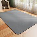 HotLive Dog Food Mat - Absorbent Cat Mat for Food and Water, No Stains Pet Feeding Bowl Mat, Easy to Clean Pet Placemats, Quick Dry Dog Water Dispenser Mat for Messy Drinkers | Dark Grey 12"x 19"